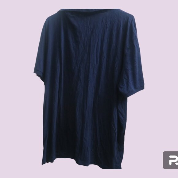 Polo Golf Ralph Lauren polo modal blend collared shirt in navy blue size XXL. - Picture 3 of 8